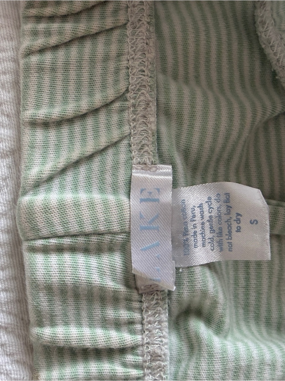 LAKE Pajamas- Short short Set - Women’s Two-Piece Pajama Set - Picture 9 of 11